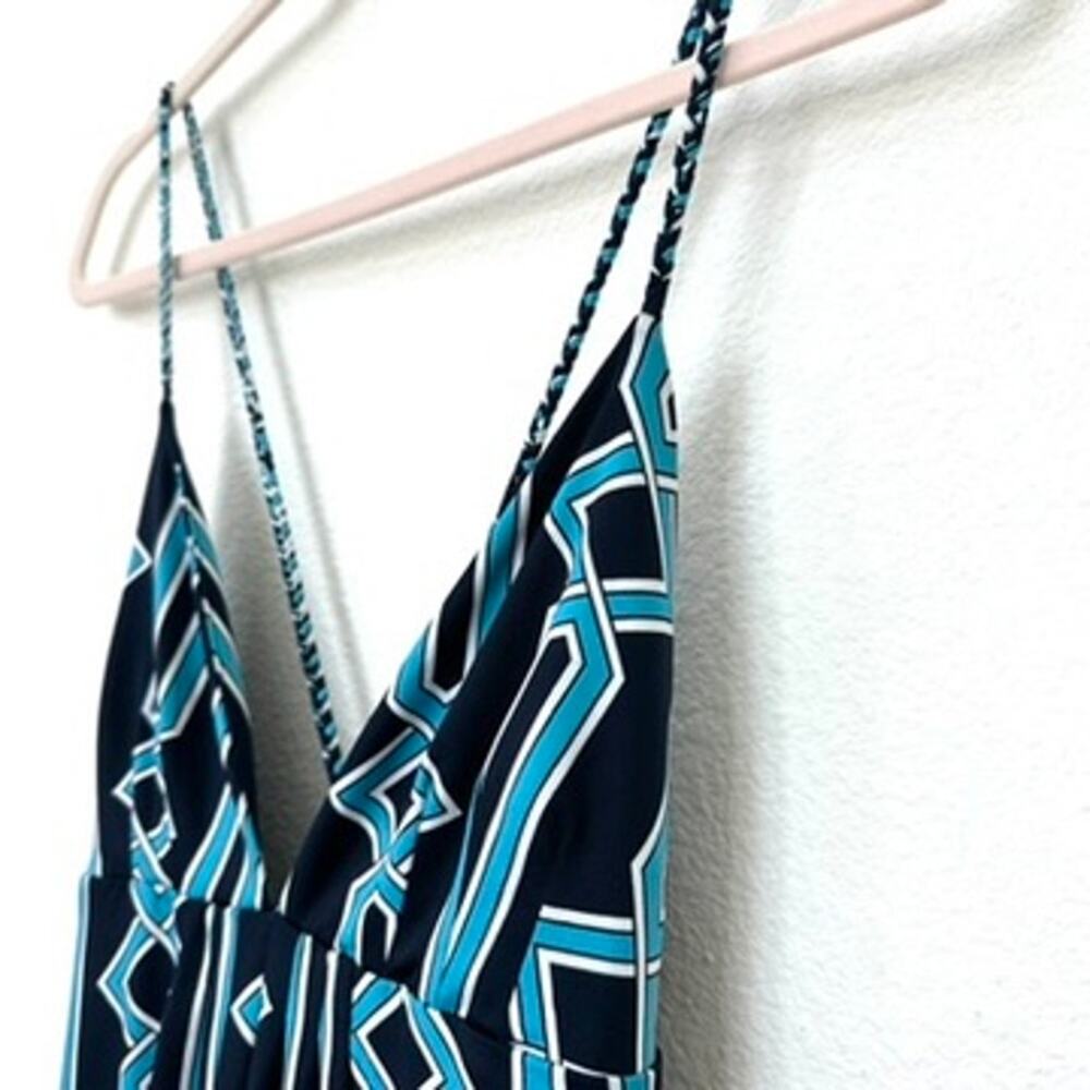Julie Brown Olivia Maxi Multi Color Geometric New With Tags Size Medium NWT - Picture 2 of 10